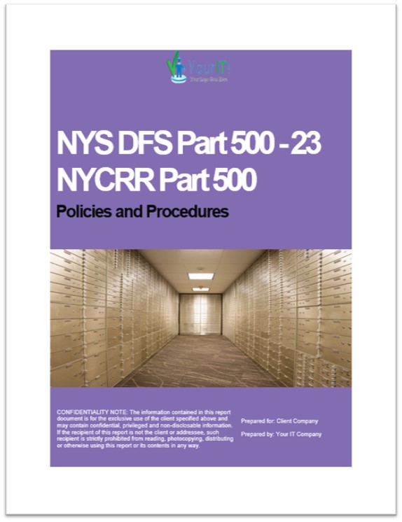 CMGRC - NYS DFS - Policies and Procedures
