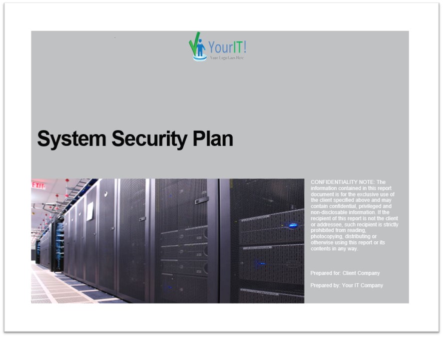 Compliance Manager GRC - System Security Plan - Screenshot