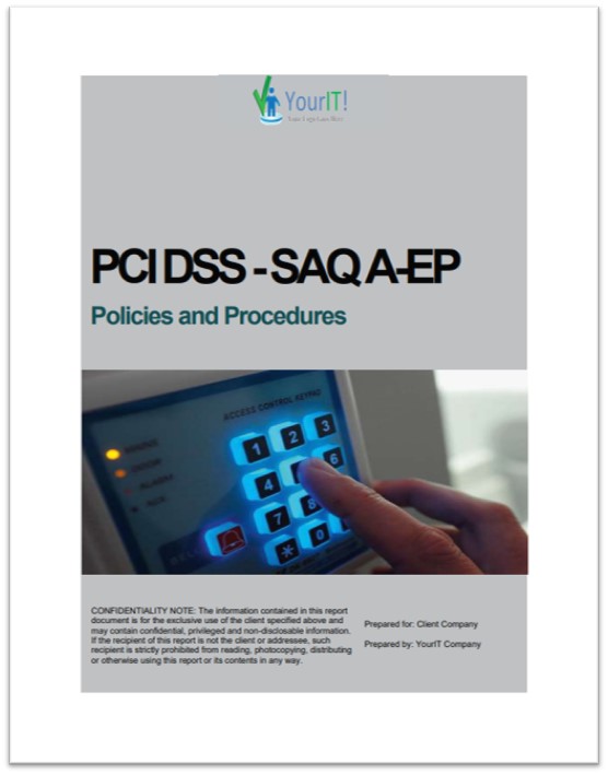 PCI-DSS- SAQ - A-EP - Policies and Procedures - Screenshot